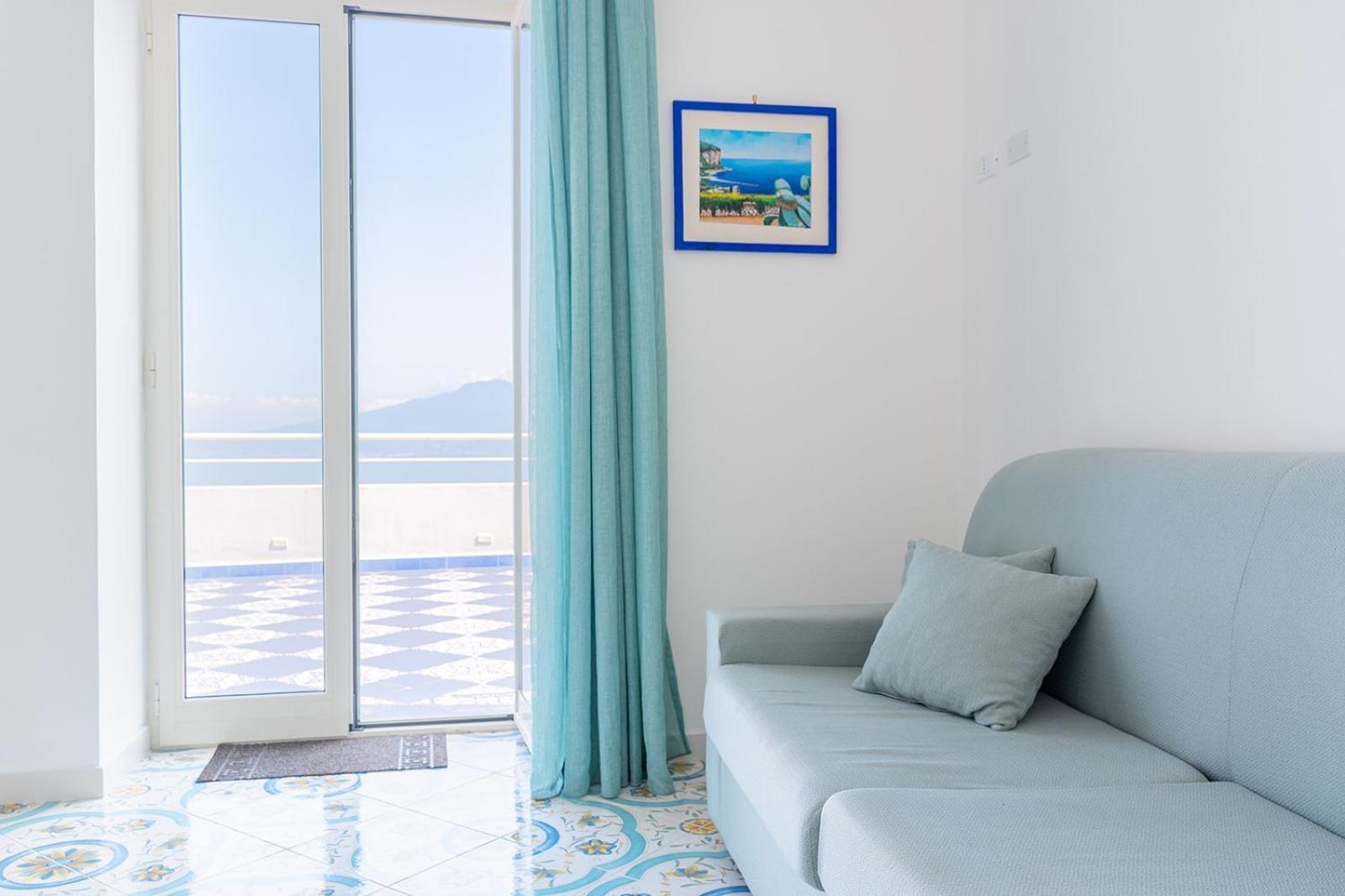 Blue 51 Apartment Vico Equense Bagian luar foto