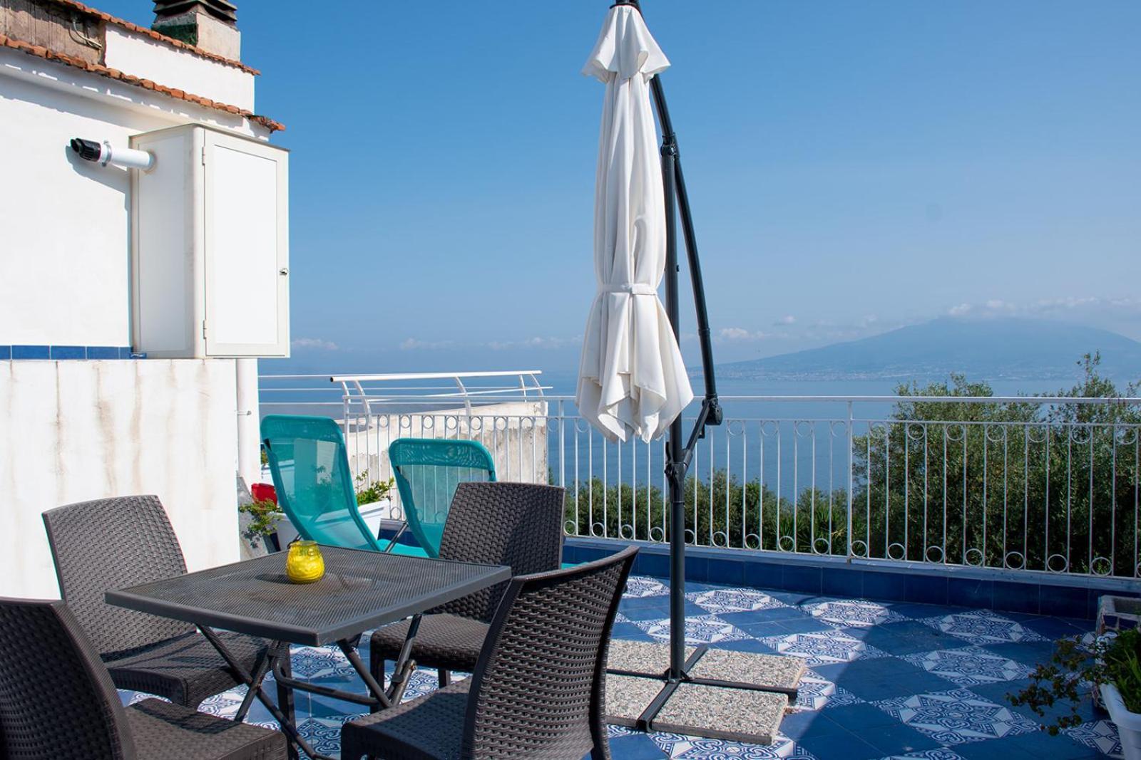 Blue 51 Apartment Vico Equense Bagian luar foto